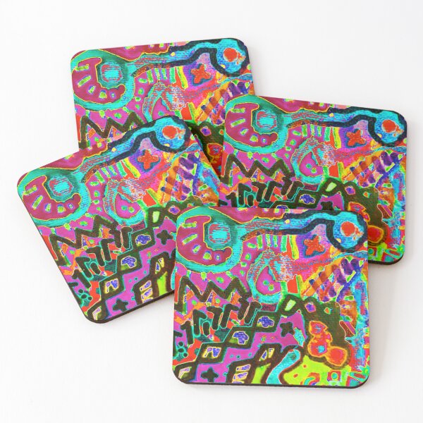 Item preview, Vibrant Neon Glitch designed and sold by sucre77.