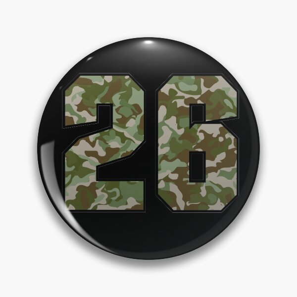 Item preview, Army Camouflage Number Twenty-Six Soldiers Lucky Number 26 designed and sold by Urosek.