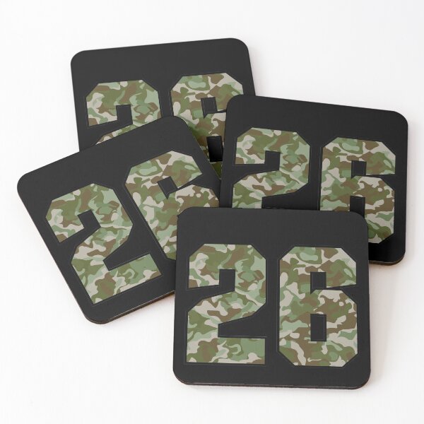 Item preview, Army Camouflage Number Twenty-Six Soldiers Lucky Number 26 designed and sold by Urosek.
