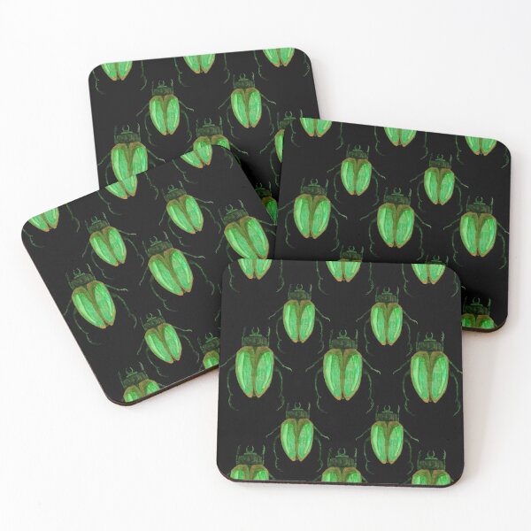 Item preview, ORCUS #7 Green Scarab Pattern b - Large designed and sold by ArsCorvinus.