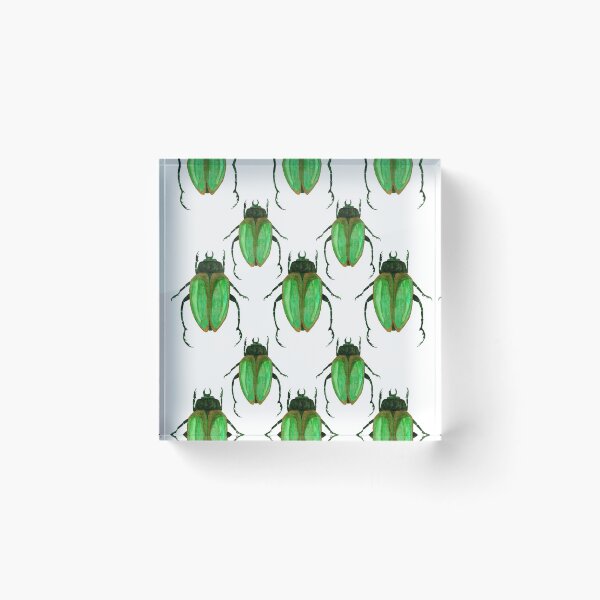 Item preview, ORCUS #6 Green Scarab Pattern a - Large designed and sold by ArsCorvinus.