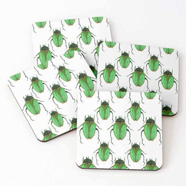 Item preview, ORCUS #6 Green Scarab Pattern a - Large designed and sold by ArsCorvinus.