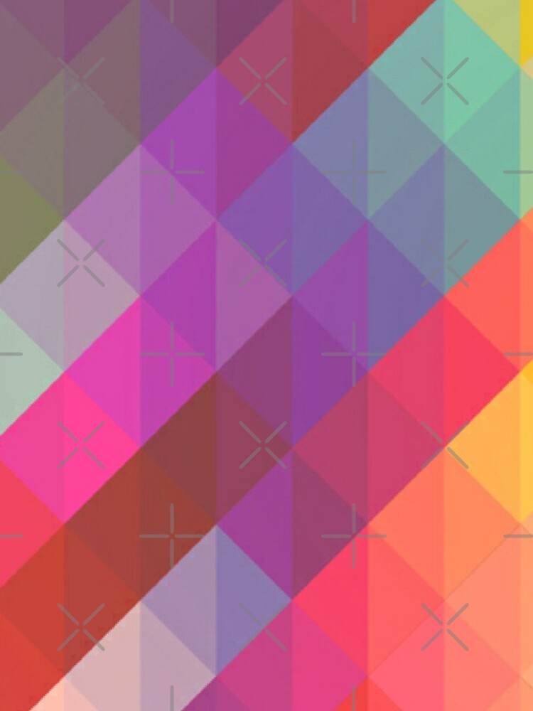 Thumbnail 4 of 4, iPhone Case, Multi Coloured Checkered Pattern designed and sold by KuteCollection.