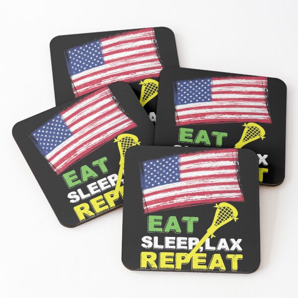 Item preview, Lacrosse Usa American Flag designed and sold by Buzzbazaar.