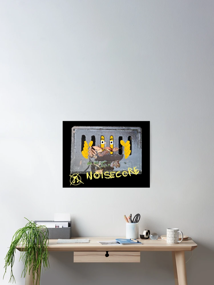 Thumbnail 2 of 3, Poster, Noisecore designed and sold by Ruggine.