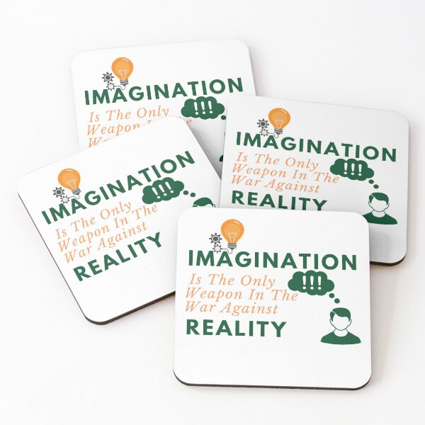 Item preview, Imagination Is The Only Weapon In The War Against Reality designed and sold by besttwlife.