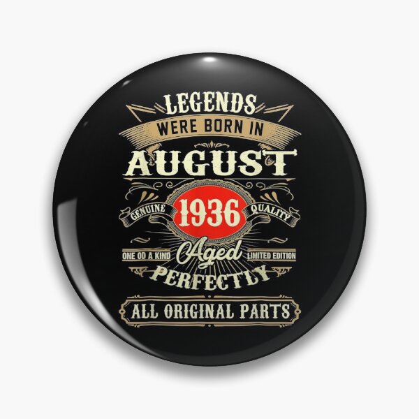 Item preview, August 1936 85th Birthday Gift 85 Year Old Men Women  designed and sold by CuthbertShop.