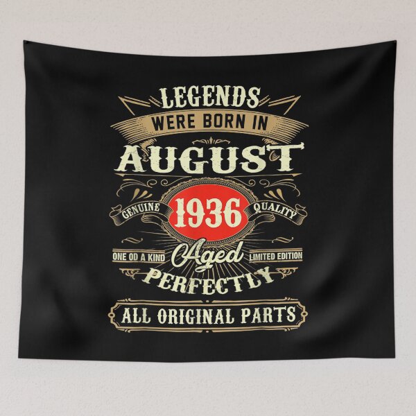 Item preview, August 1936 85th Birthday Gift 85 Year Old Men Women  designed and sold by CuthbertShop.