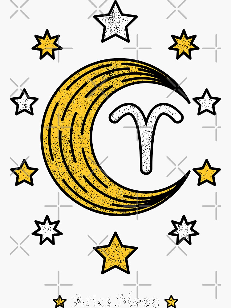 Aries Moon Astrology Zodiac Sign Natal Chart Horoscope Star