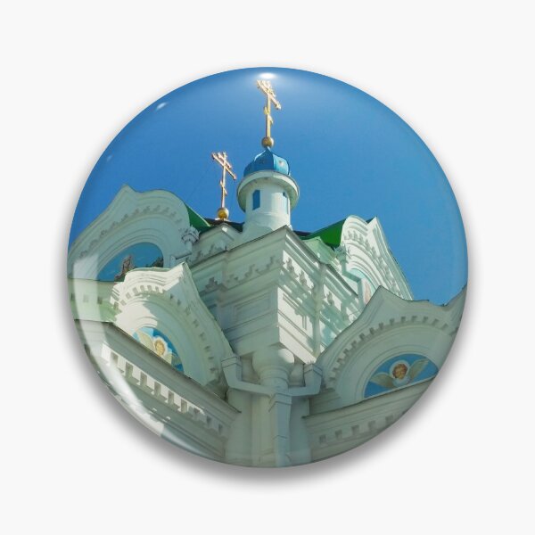 Item preview, Orthodox temple against the background of the blue cloudless sky, architectural decision  designed and sold by helenkaiy.