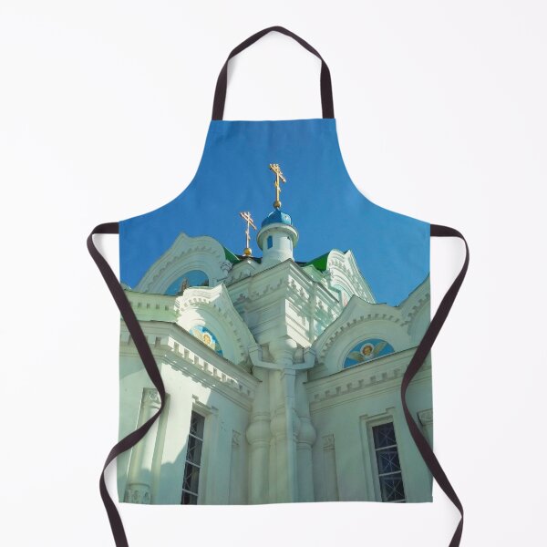 Item preview, Orthodox temple against the background of the blue cloudless sky, architectural decision  designed and sold by helenkaiy.