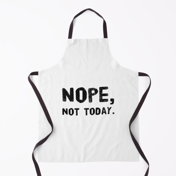 Item preview, Nope, not today.  designed and sold by Stationeryamore.