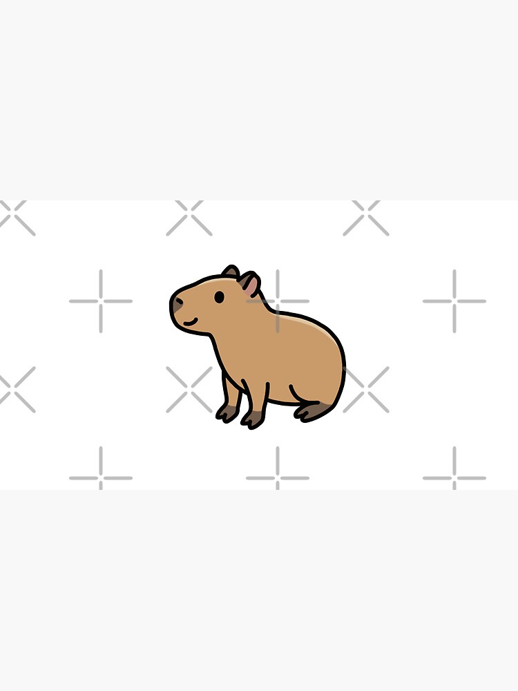 Capybara by littlemandyart