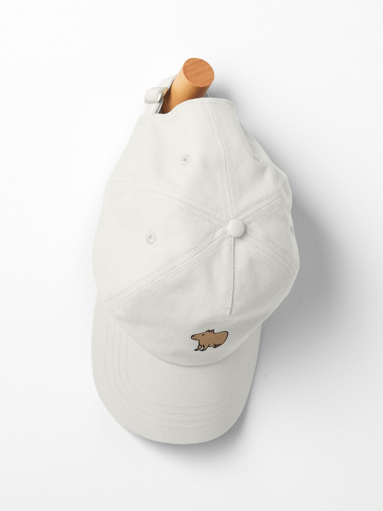 Capybara Cap For Sale By Littlemandyart Redbubble