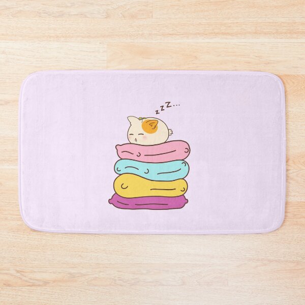 Item preview, Cute orange chibi cat sleeping designed and sold by Shalu  Elysian.