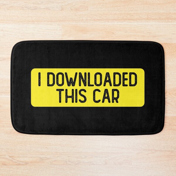 Item preview, I Downloaded This Car Funny Bumper designed and sold by Sour Soul.