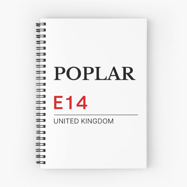 Item preview, Postcode Poplar E14 United Kingdom designed and sold by Yayatachdiyat0.