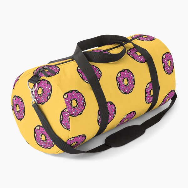 Old School Cute Donut Duffle Bag