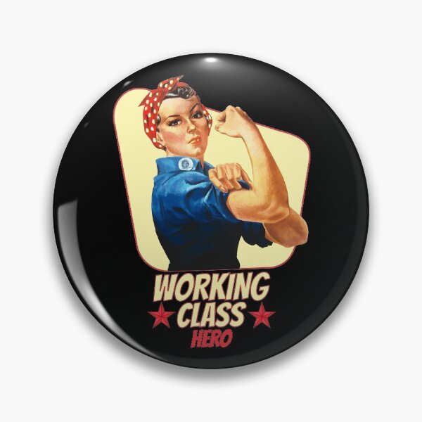 Item preview, WORKING CLASS HERO print for t shirt, sweatshirt, hoodie, kids clothes, pillow, apron, mug, bag, backpack, phone case, clock... designed and sold by Banesse.