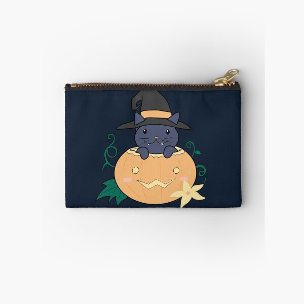 Item preview, Halloween witch black cat in a pumpkin - funny and cute designed and sold by Patrick Gervacio.