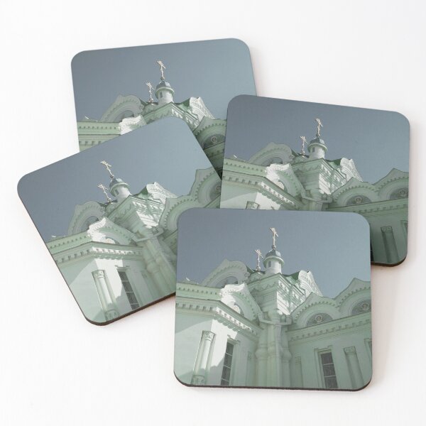 Item preview, Orthodox temple against the background of the blue cloudless sky, architectural decision  designed and sold by helenkaiy.
