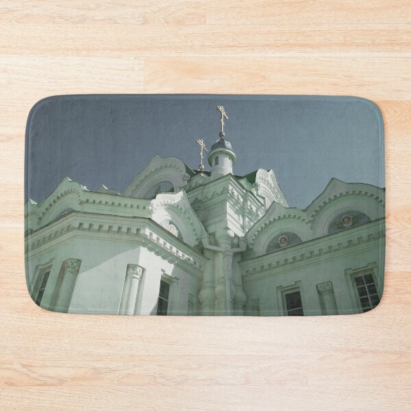 Item preview, Orthodox temple against the background of the blue cloudless sky, architectural decision  designed and sold by helenkaiy.