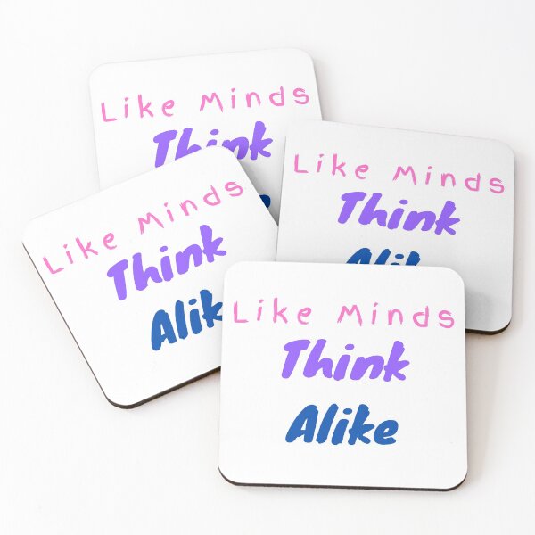 Item preview, Like Mind Think Alike designed and sold by ABcreating.