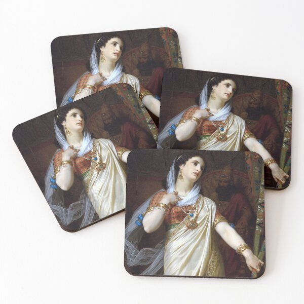 Item preview, Queen Esther by Hugues Merle designed and sold by academic-art.