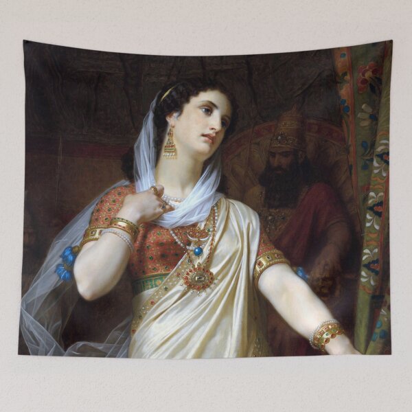 Item preview, Queen Esther by Hugues Merle designed and sold by academic-art.
