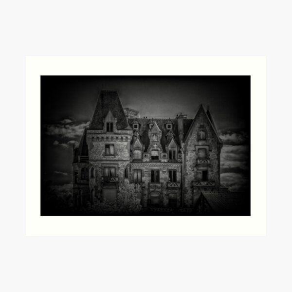Adams Family Mansion Art Print