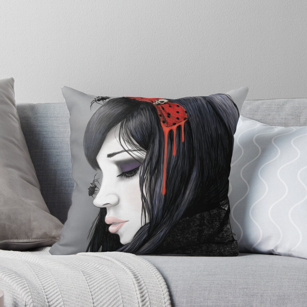 Item preview, Throw Pillow designed and sold by DerekMit.