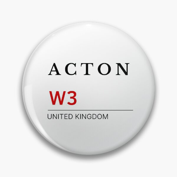 Item preview, Postcode Acton W3 United Kingdom designed and sold by Yayatachdiyat0.