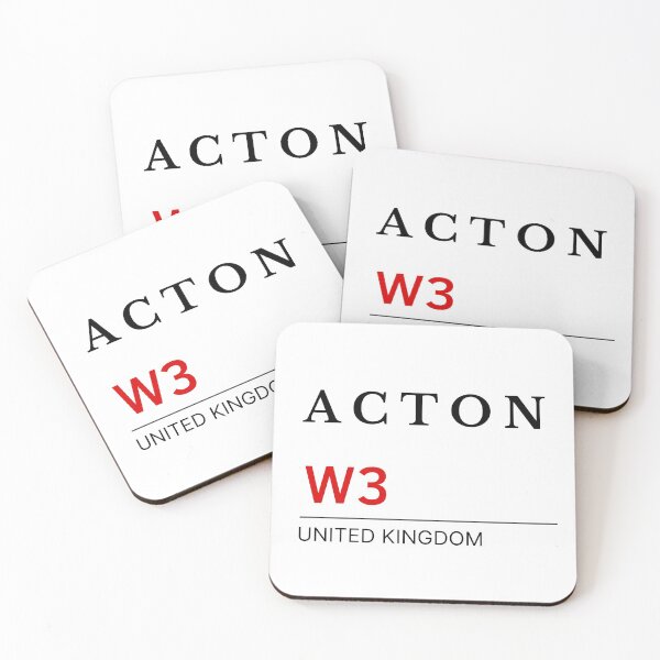 Item preview, Postcode Acton W3 United Kingdom designed and sold by Yayatachdiyat0.