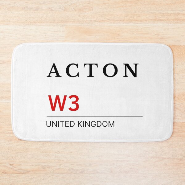 Item preview, Postcode Acton W3 United Kingdom designed and sold by Yayatachdiyat0.