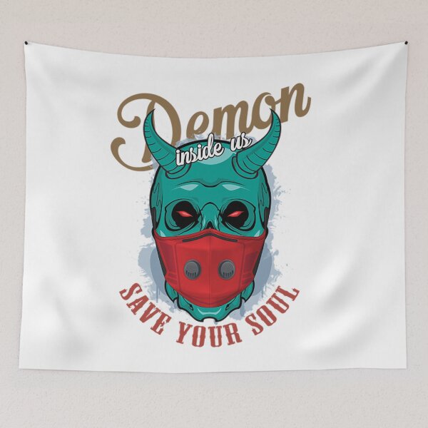 Item preview, Demon Inside Us T-ShirtDemon inside us, Save your soul designed and sold by GrainneStephen.
