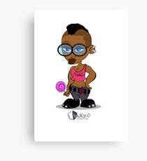 I just love lollipops Canvas Print