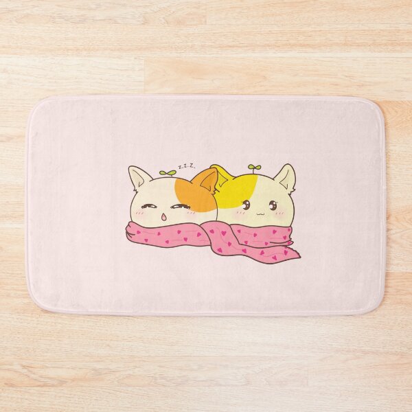 Item preview, Cute orange and yellow chibi cat wraped around scarf designed and sold by Shalu Elysian.