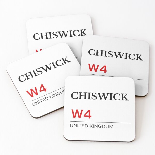 Item preview, Postcode Chiswick W4 United Kingdom designed and sold by Yayatachdiyat0.