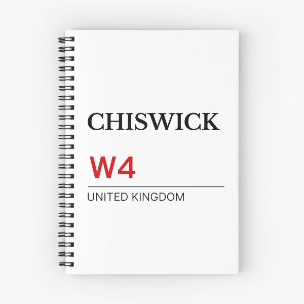 Item preview, Postcode Chiswick W4 United Kingdom designed and sold by Yayatachdiyat0.