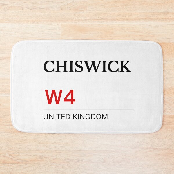 Item preview, Postcode Chiswick W4 United Kingdom designed and sold by Yayatachdiyat0.