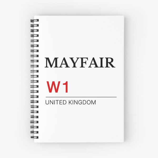 Item preview, Postcode Mayfair W1 United Kingdom designed and sold by Yayatachdiyat0.