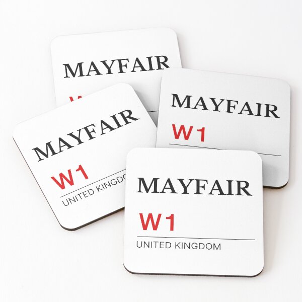 Item preview, Postcode Mayfair W1 United Kingdom designed and sold by Yayatachdiyat0.