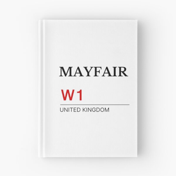 Item preview, Postcode Mayfair W1 United Kingdom designed and sold by Yayatachdiyat0.