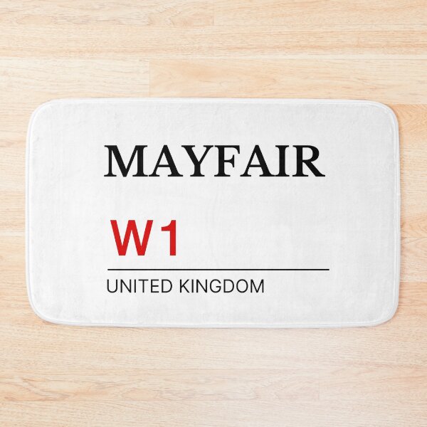 Item preview, Postcode Mayfair W1 United Kingdom designed and sold by Yayatachdiyat0.
