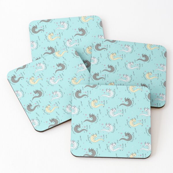 Item preview, Axolotl Pattern (Design 3) designed and sold by Twilightthehawk.