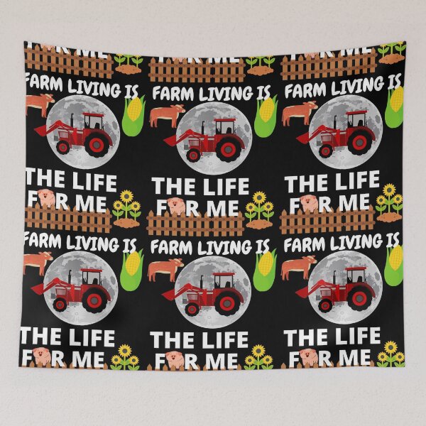 Item preview, Farm Living Is The Life For Me designed and sold by RGRamsey.