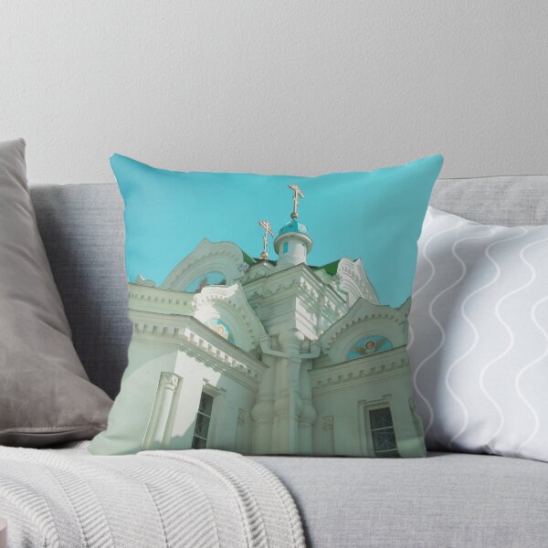 Item preview, Orthodox temple against the background of the blue cloudless sky, architectural decision  designed and sold by helenkaiy.