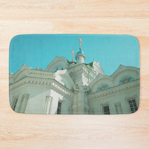 Item preview, Orthodox temple against the background of the blue cloudless sky, architectural decision  designed and sold by helenkaiy.