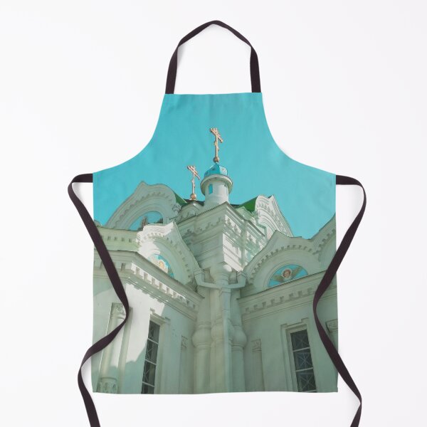 Item preview, Orthodox temple against the background of the blue cloudless sky, architectural decision  designed and sold by helenkaiy.