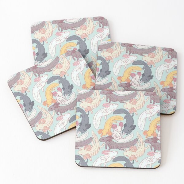 Item preview, Axolotl Pattern (Design 4) designed and sold by Twilightthehawk.